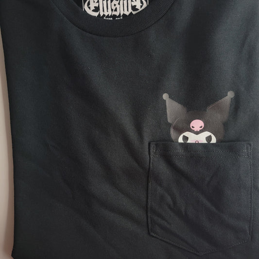 Kuromi Peeking Pocket Tee