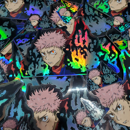 Yuji Divergent Fist (Holographic)