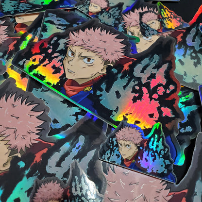 Yuji Divergent Fist (Holographic)