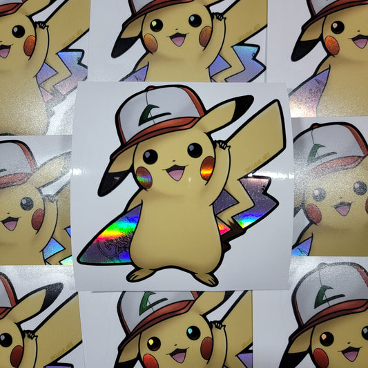 Surfing Pikachu (Holographic)